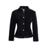 Dorydory_Corduroy_Waist_Cinched_Slim_Short_Buttoned_Round_Neck_Women&