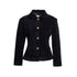 Dorydory_Corduroy_Waist_Cinched_Slim_Short_Buttoned_Round_Neck_Women&