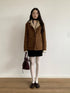 Dorydory Cropped Plush Shearling Lined Women&