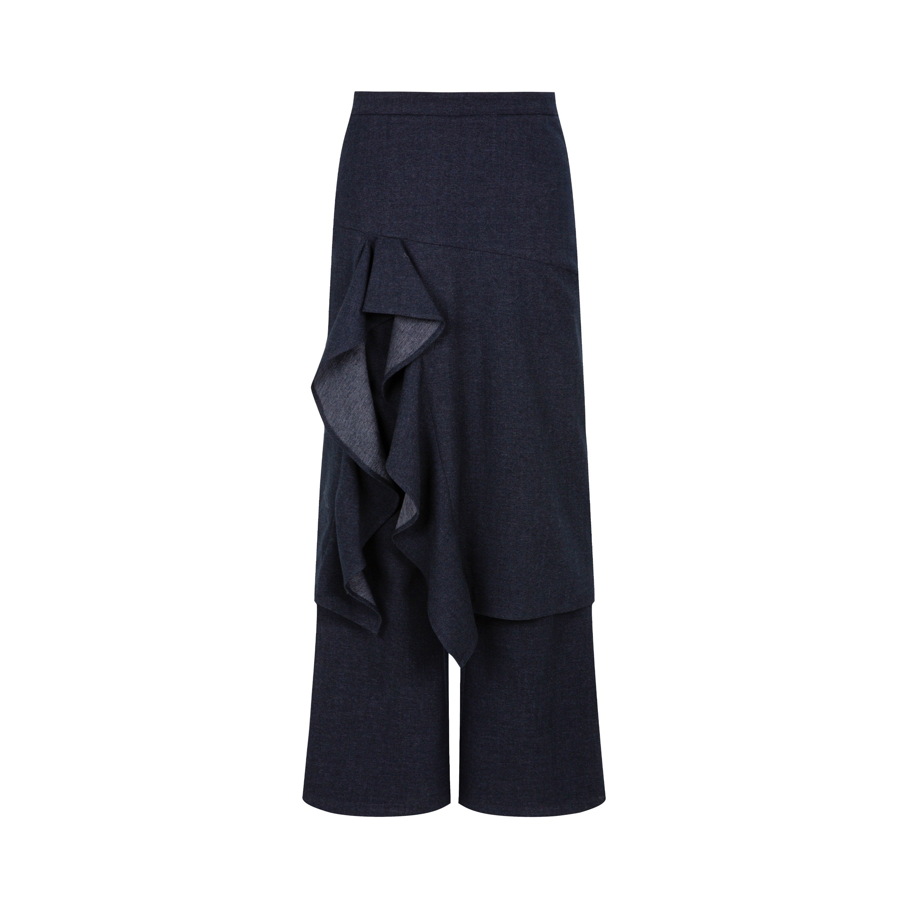 Dorydory_Denim_Ruffle_Hem_Drapey_Women&