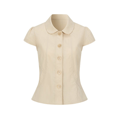 Dorydory_Doll_Collar_Button_Front_Slim_Fit_Women&