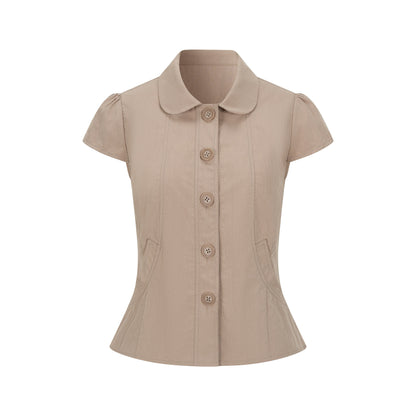 Dorydory_Doll_Collar_Button_Front_Slim_Fit_Women&