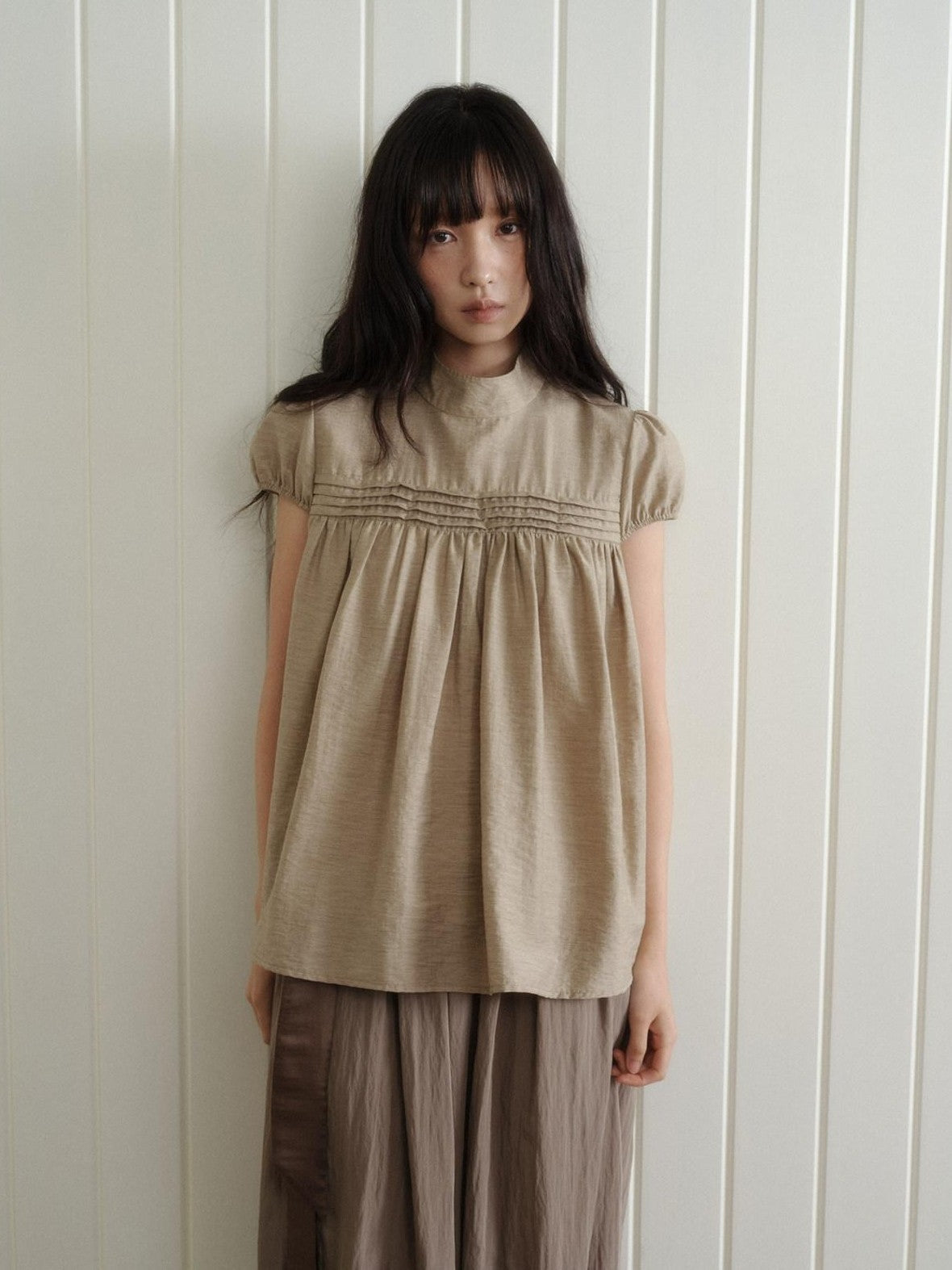 Dorydory Doll Collar Puff Sleeve Loose Women&