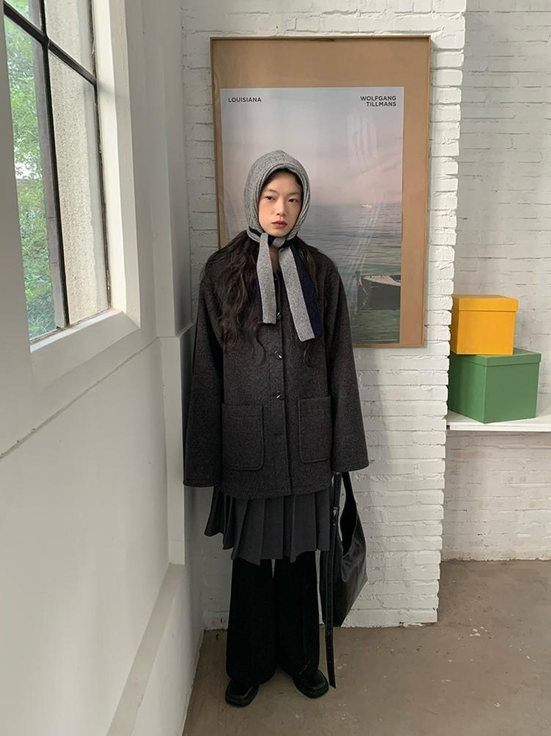 Dorydory Double Breasted Wool Blend Coat 2024