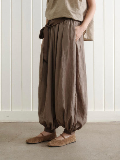 Dorydory Drapey Loose Drawstring Lantern Women&