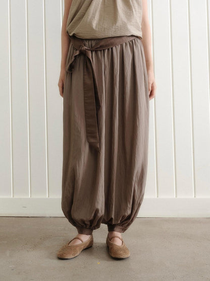Dorydory Drapey Loose Drawstring Lantern Women&