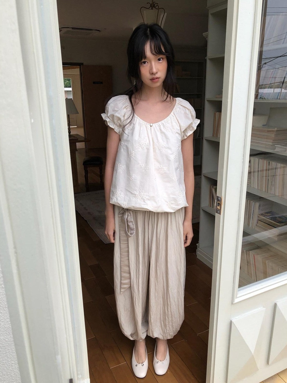 Dorydory Drapey Loose Drawstring Lantern Women&