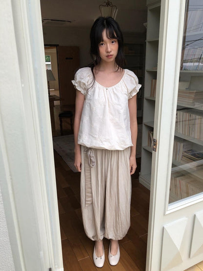 Dorydory Drapey Loose Drawstring Lantern Women&
