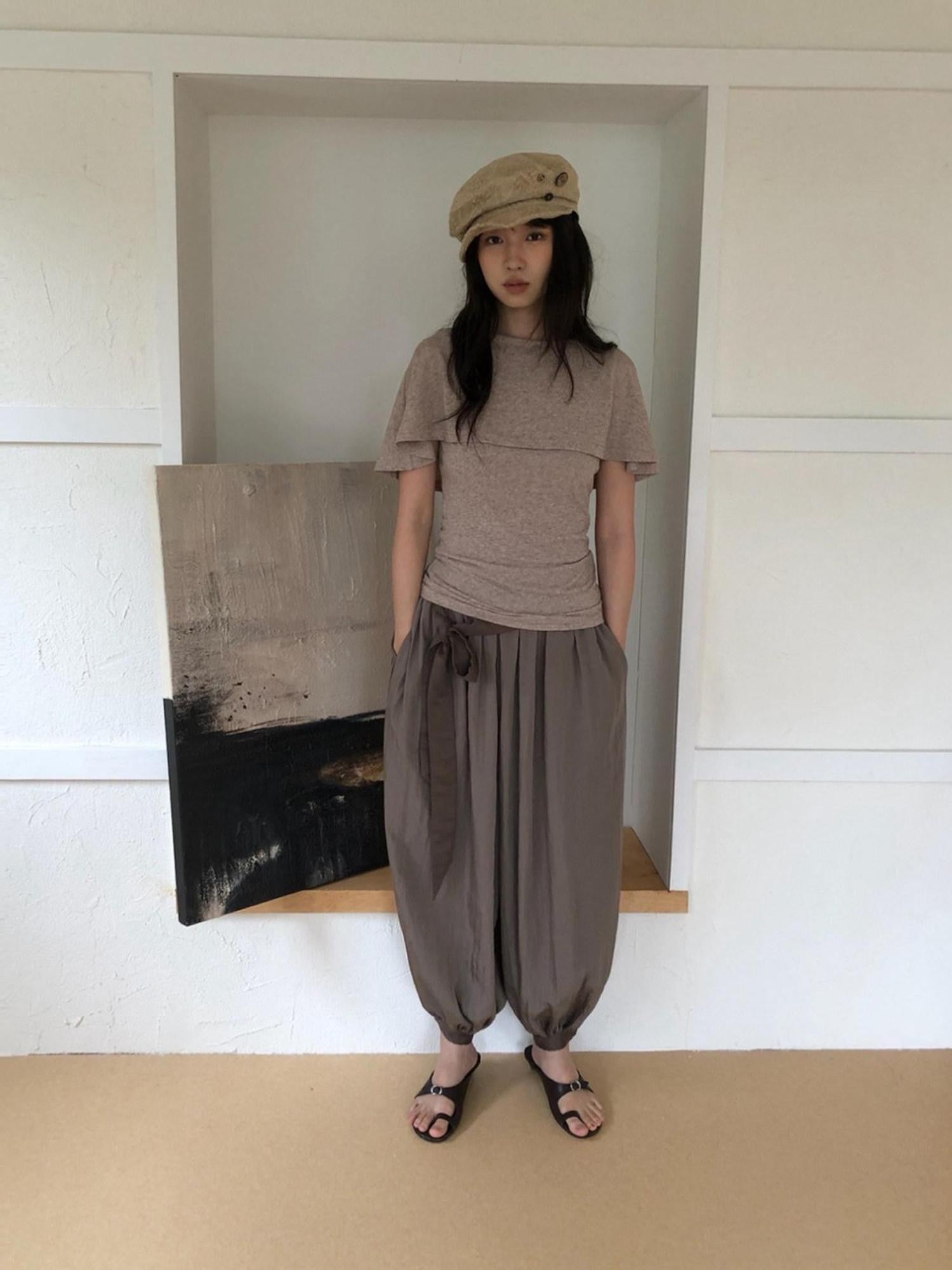 Dorydory Drapey Loose Drawstring Lantern Women&