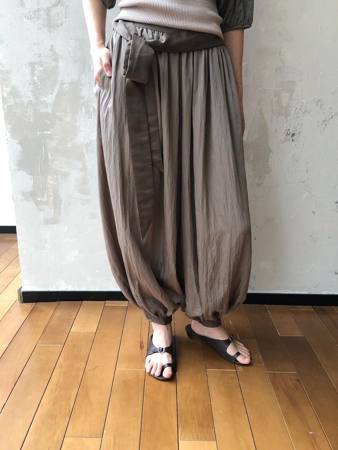 Dorydory Drapey Loose Drawstring Lantern Women&