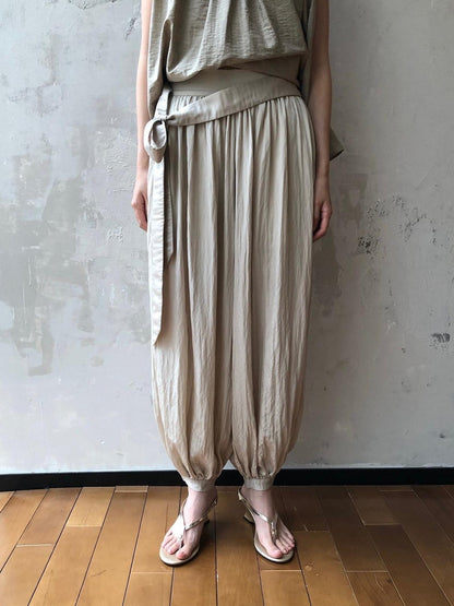 Dorydory Drapey Loose Drawstring Lantern Women&