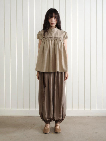 Dorydory Drapey Loose Drawstring Lantern Women&