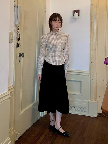 Dorydory French Vintage New Chinese Original Design Midi Women&