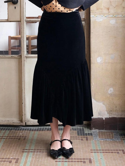 Dorydory French Vintage New Chinese Original Design Midi Women&