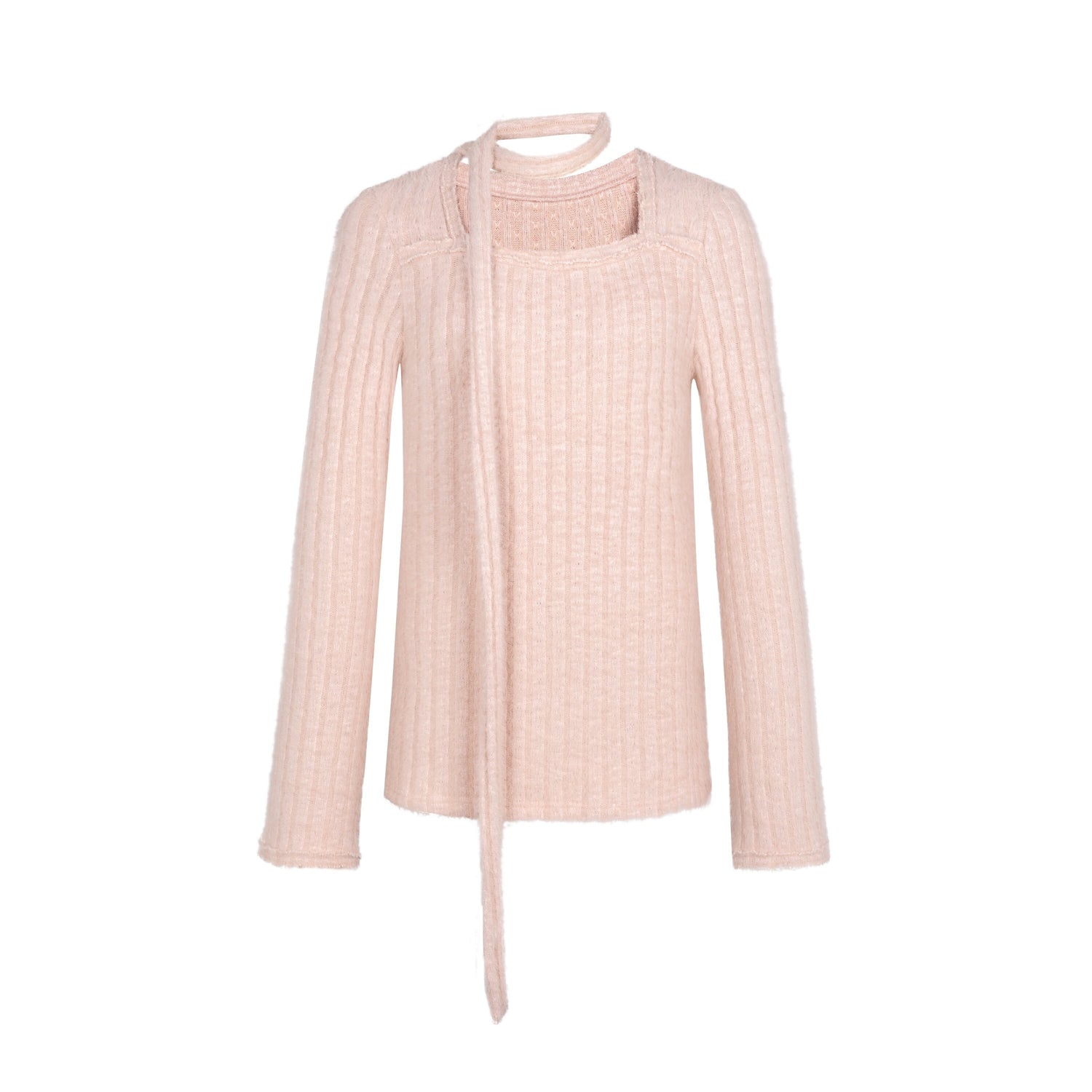 Dorydory_Fuzzy_Striped_Knit_Contemporary_Chinese_Women&