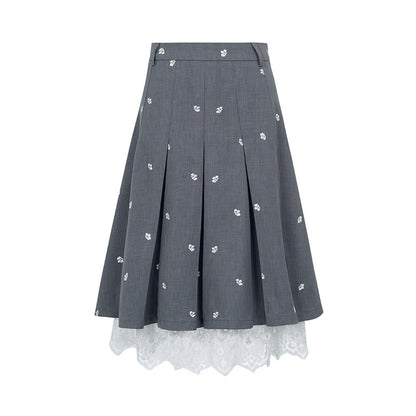 Dorydory_Gray_Embroidered_Polo_Collar_Women&