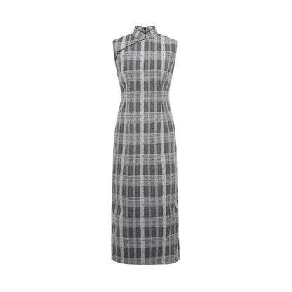 Dorydory_Gray_Gingham_Lace_Flocked_Polka_Dot_Women&
