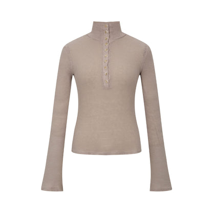 Dorydory_High_Neck_Knot_Detail_Ribbed_Lightweight_Women&