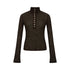 Dorydory_High_Neck_Knot_Detail_Ribbed_Lightweight_Women&