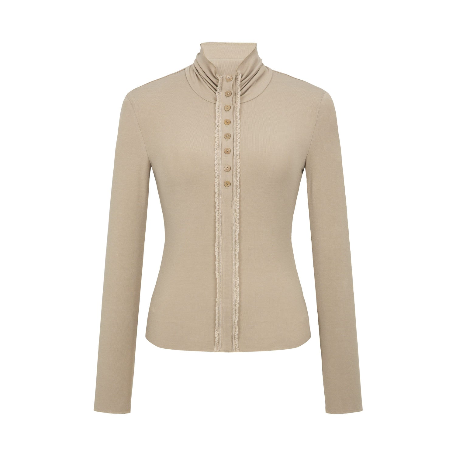 Dorydory_High_Neck_Lace_Slim_Fit_Women&