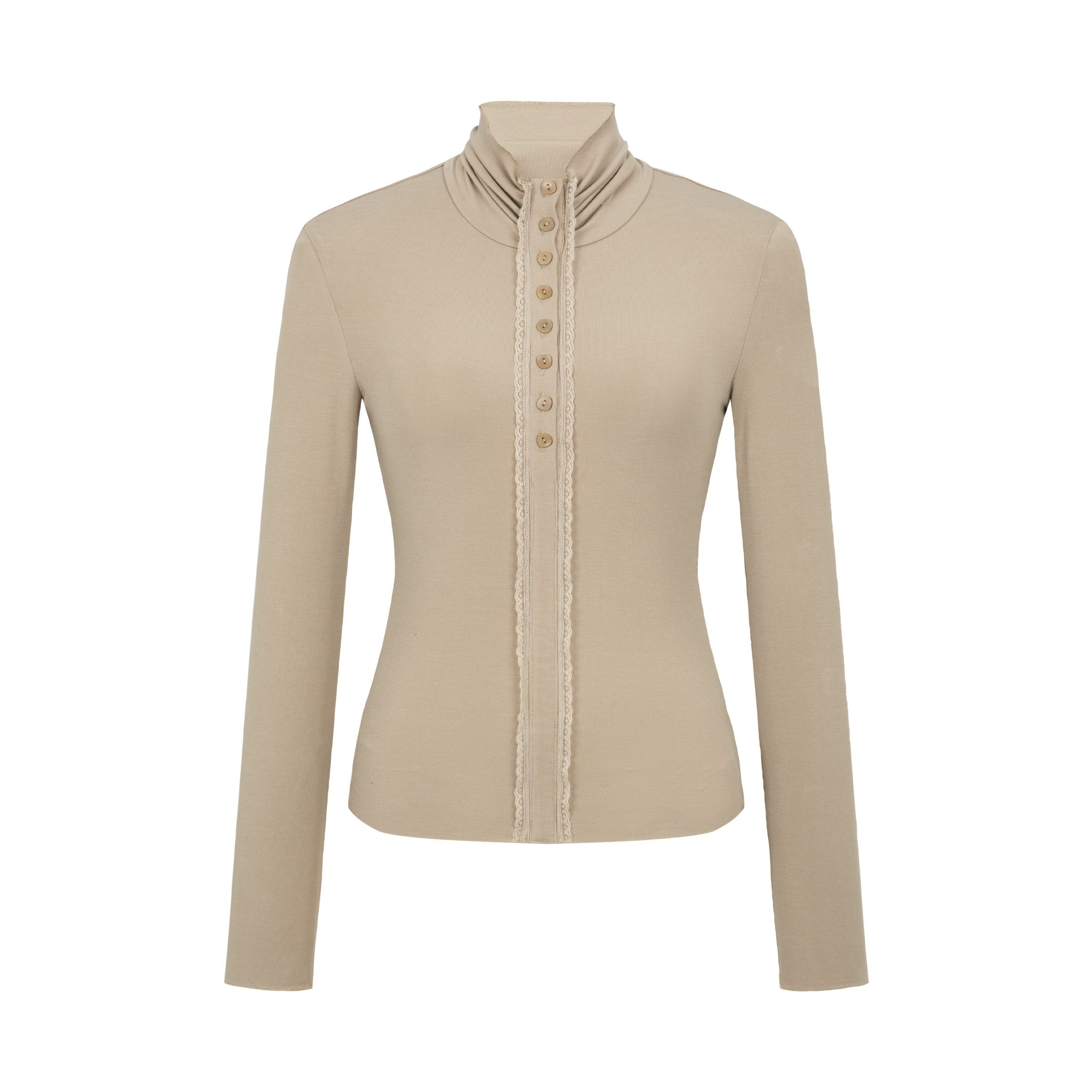 Dorydory_High_Neck_Lace_Slim_Fit_Women&