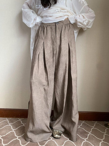 Dorydory High Waist Side Slit Drape Women&