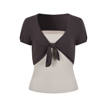 Dorydory_Lace_Tie_Front_Two_Piece_T_Shirt_Set_Knitwear_Women&