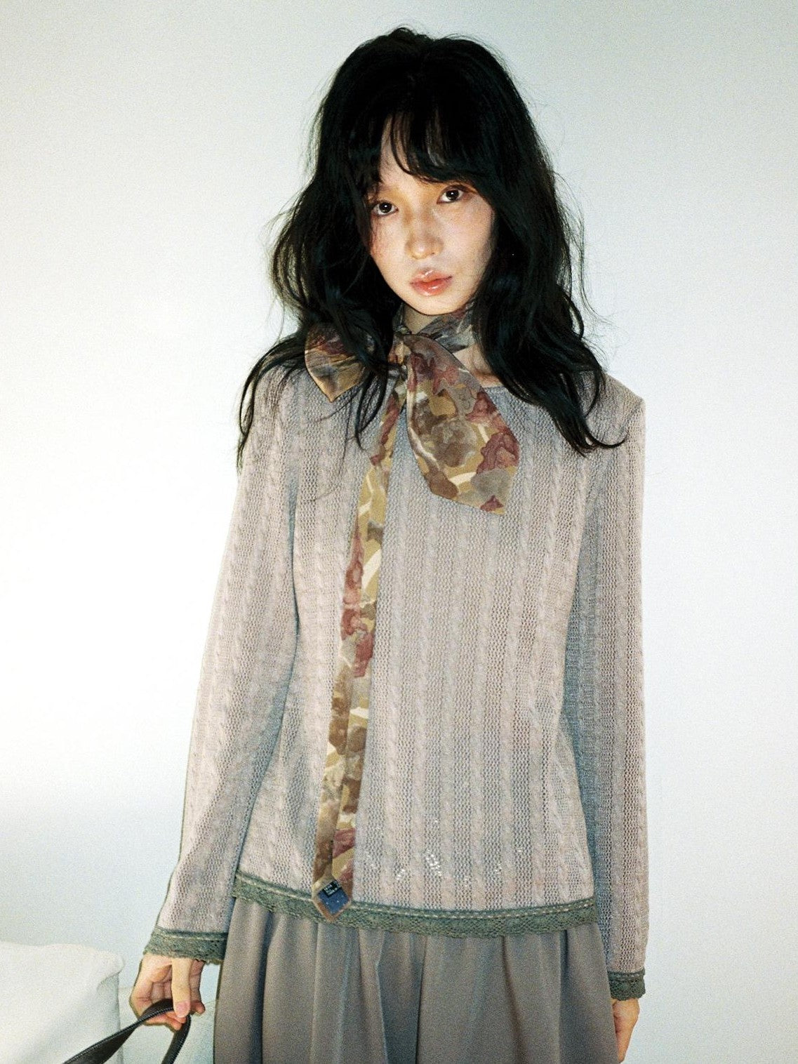 Dorydory Lace Trim Knit Slim Fit Women&