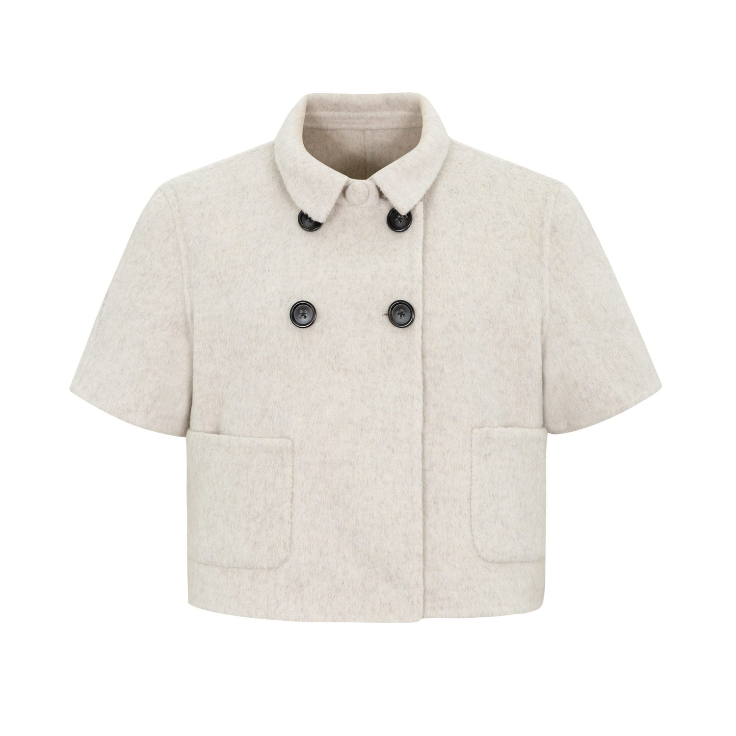 Dorydory_Light_Gray_Double_Breasted_Lapel_Women&