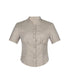 Dorydory_Light_Gray_Stand_Collar_Slim_Fit_Solid_Women&