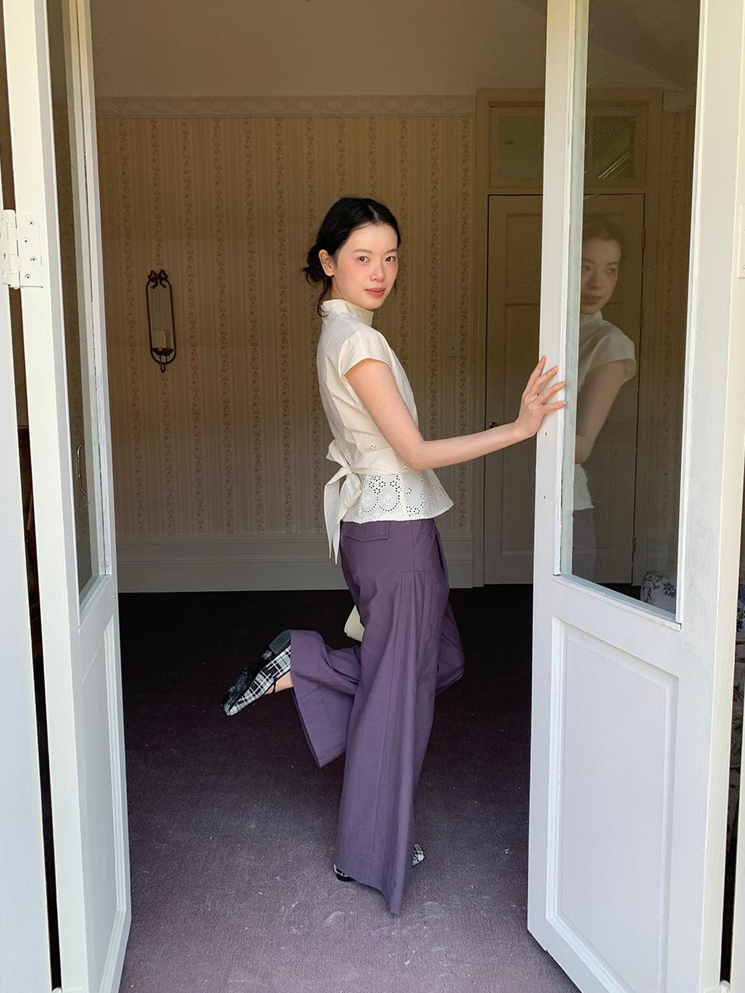 Dorydory Lightweight Flowy Wide Leg Palazzo Pants