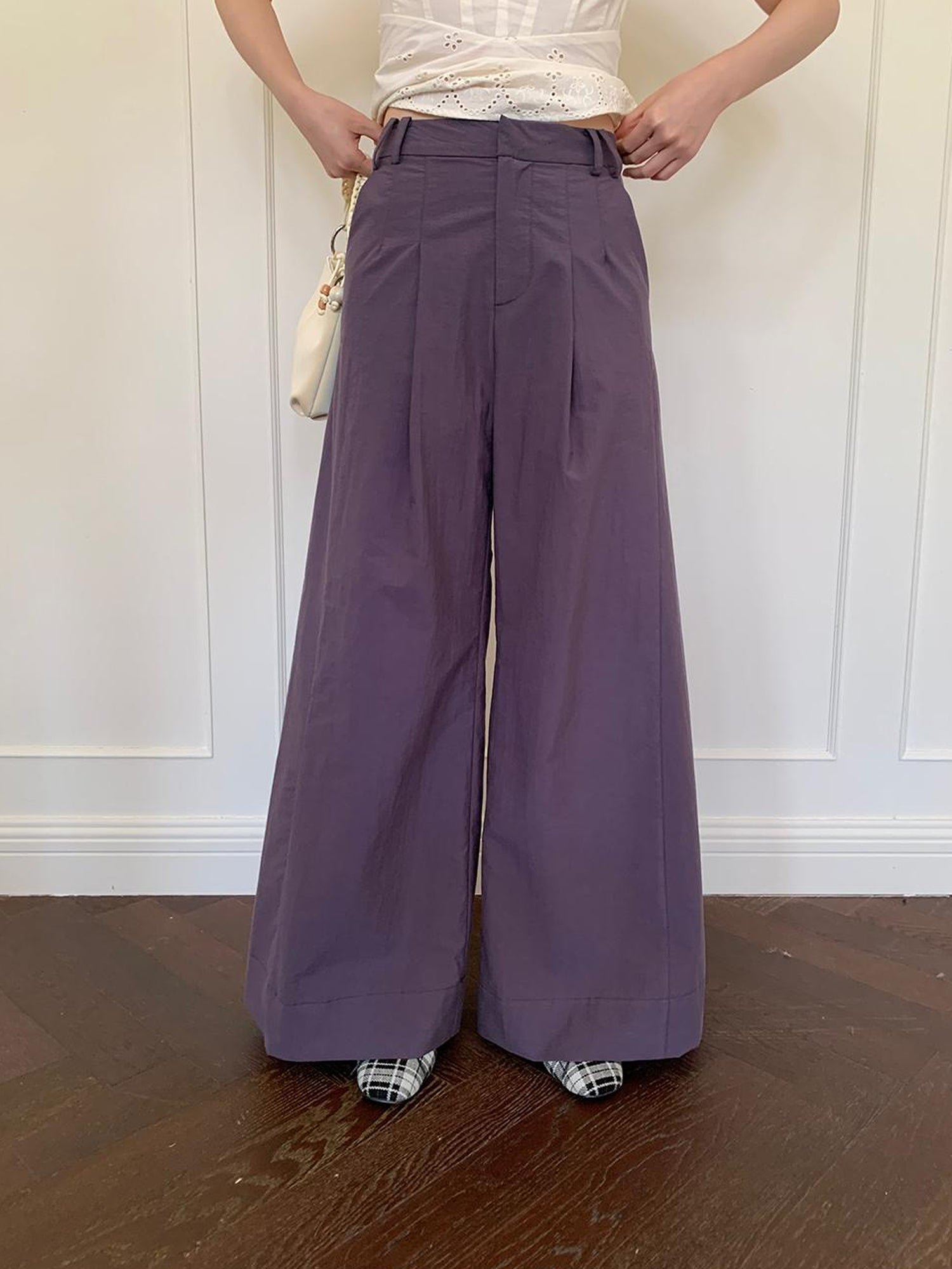 Dorydory Lightweight Flowy Wide Leg Palazzo Pants