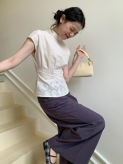 Dorydory Lightweight Flowy Wide Leg Palazzo Pants