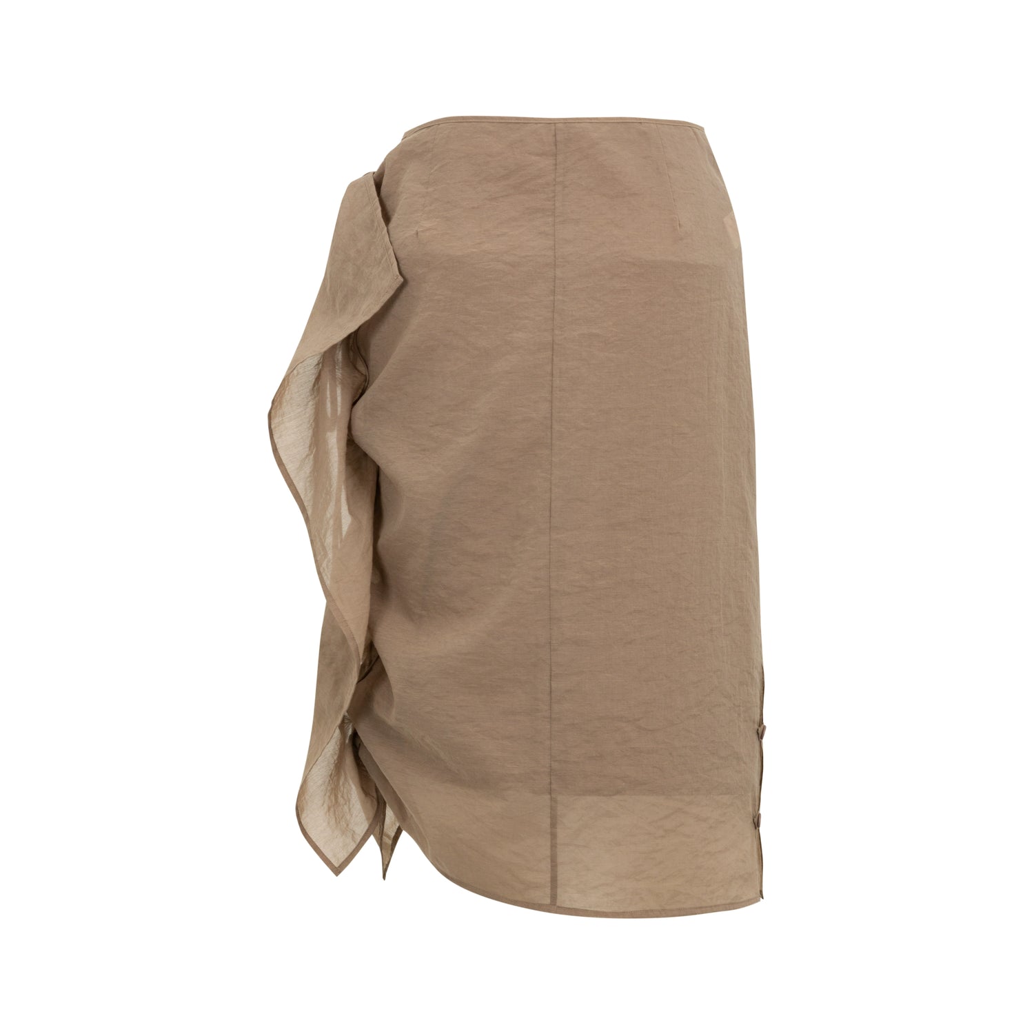 Dorydory_Low_Saturation_Mocha_Chiffon_Wrap_Hem_Floral_Skirt_MISSTT