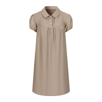 Dorydory_Milk_Tea_Vintage_Doll_Collar_Pleated_Women&