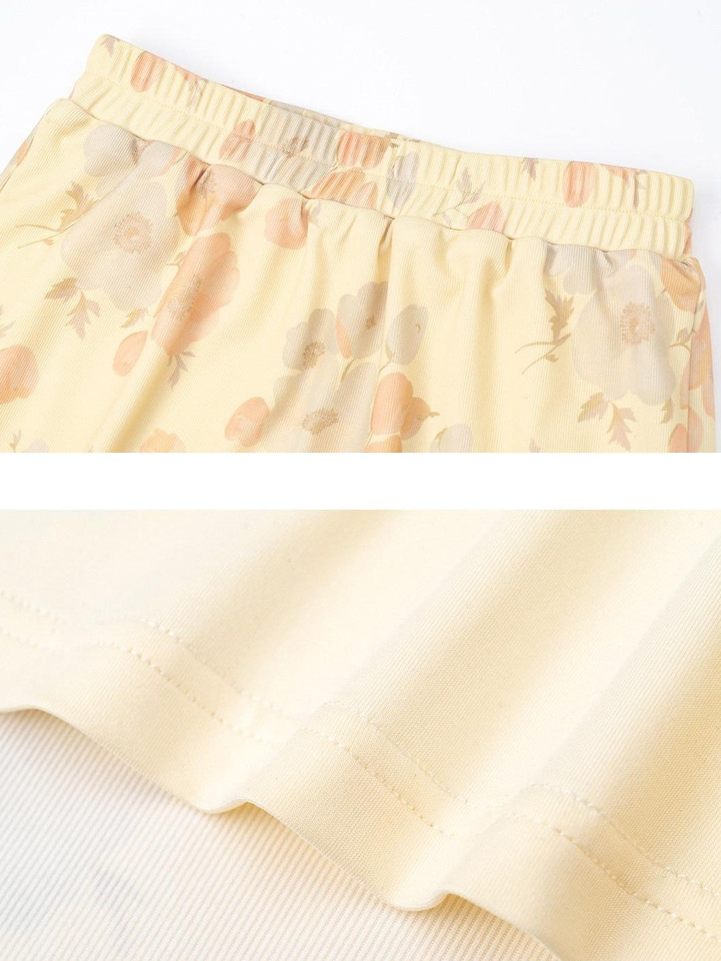Dorydory Milky Yellow New Chinese Style Floral Stand Collar Women&