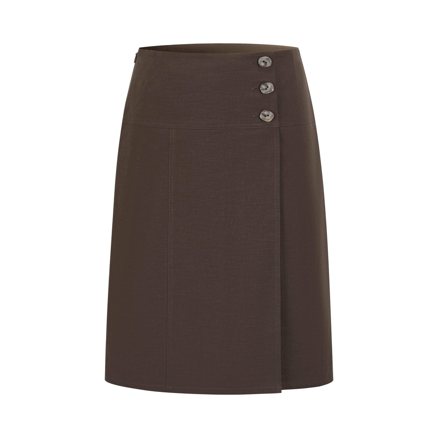 Dorydory_Minimal_Slim_High_Waist_Side_Slit_Women&