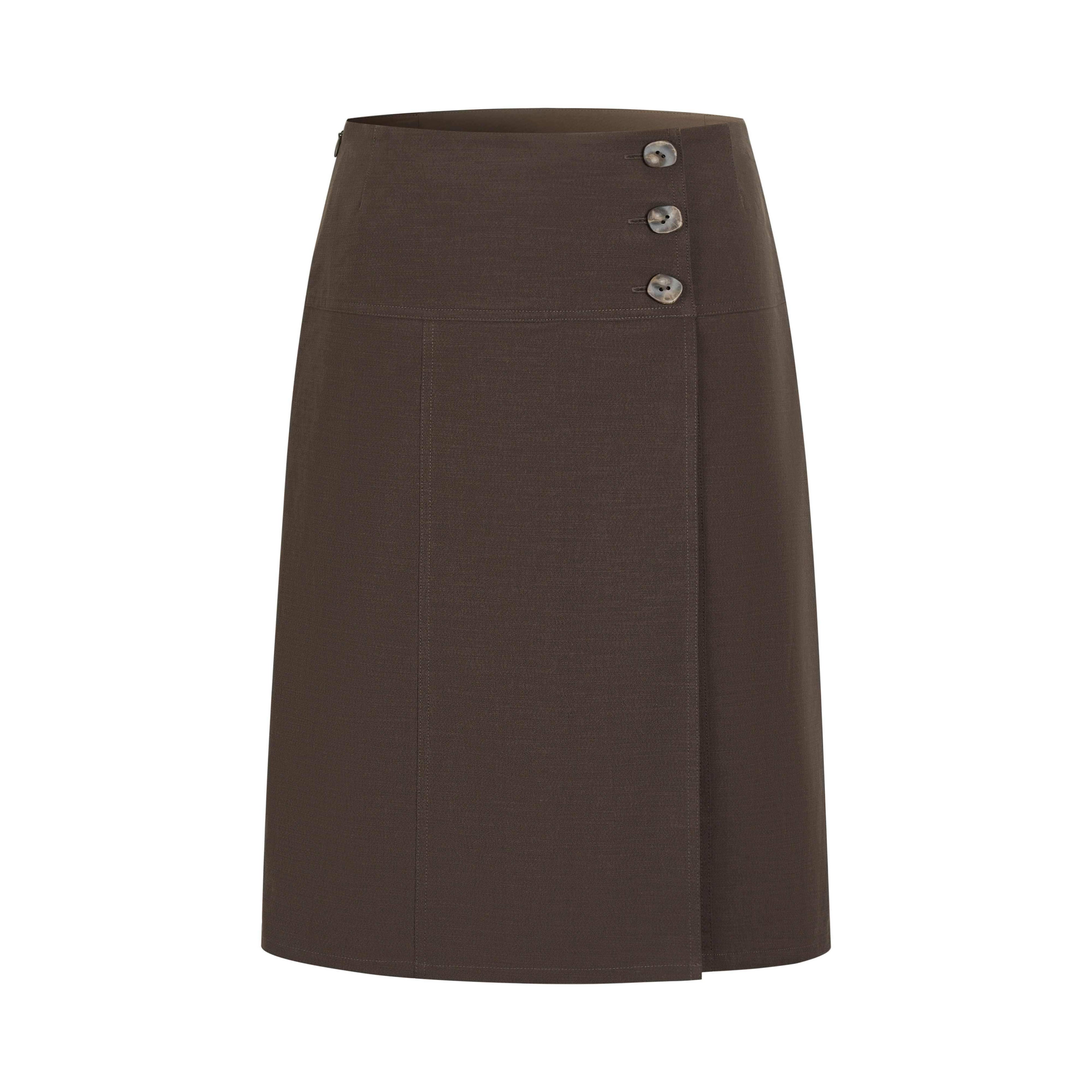 Dorydory_Minimal_Slim_High_Waist_Side_Slit_Women&