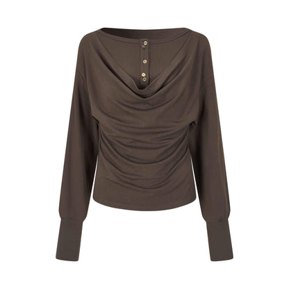 Dorydory_Minimalist_Draped_Neck_Two_Piece_Look_Women&