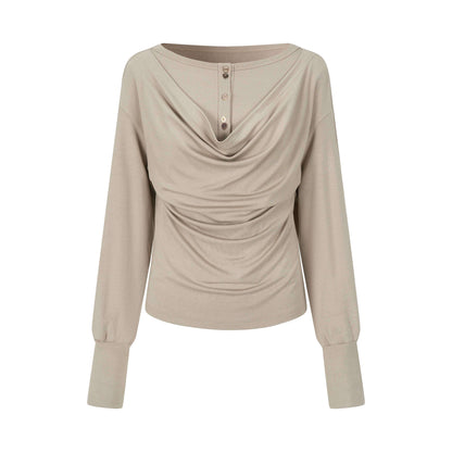 Dorydory_Minimalist_Draped_Neck_Two_Piece_Look_Women&