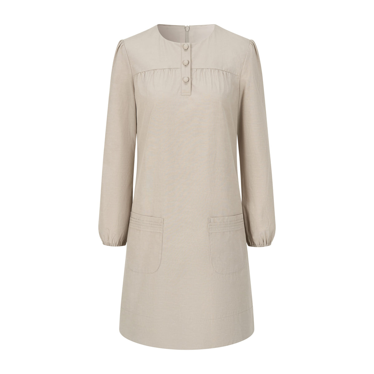 Dorydory_Minimalist_H_Line_Long_Sleeve_Lyocell_Cotton_Women&