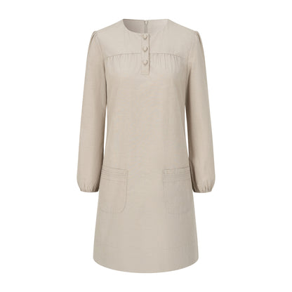 Dorydory_Minimalist_H_Line_Long_Sleeve_Lyocell_Cotton_Women&
