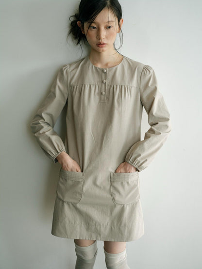 Dorydory Minimalist H Line Long Sleeve Lyocell Cotton Women&