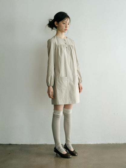 Dorydory Minimalist H Line Long Sleeve Lyocell Cotton Women&