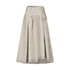 Dorydory_Minimalist_Shirred_High_Waist_Asymmetric_Loose_Women&