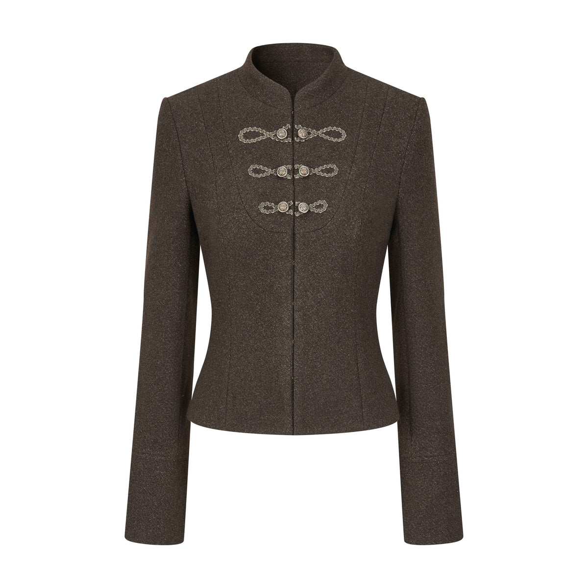 Dorydory_Minimalist_Stand_Collar_Button_Wool_Blend_Women&
