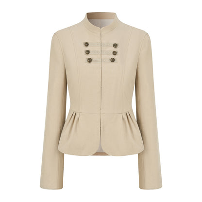 Dorydory_Multi_Button_Stand_Collar_Women&