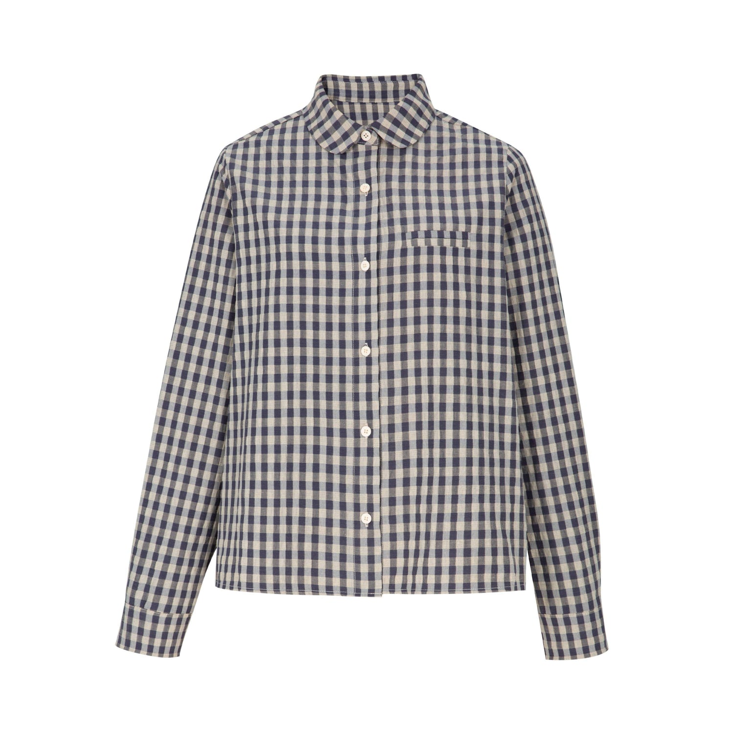 Dorydory_Navy_Plaid_Small_Round_Collar_New_Chinese_Style_Women&