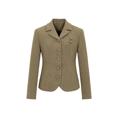 Dorydory_Olive_Green_Vintage_Cinched_Waist_Slimming_Women&