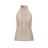 Dorydory_Pink_Purple_Pleated_Half_High_Collar_Sleeveless_Women&